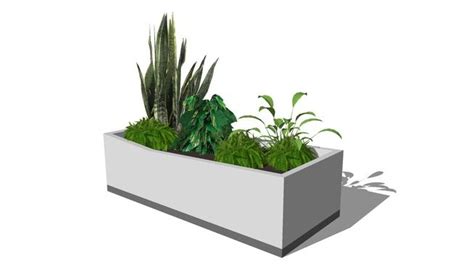 3d Warehouse Modern Landscape Design Modern Planters Landscape