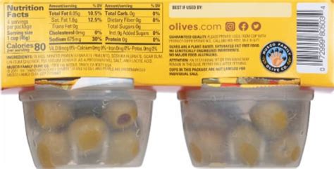 Pearls To Go Pimiento Stuffed Olives Ct Oz Kroger