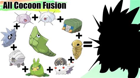 All Cocoon Pok Mon Fusion Gen Gen All Mythical More Fusions