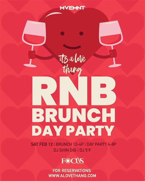 Its A Love Thang Rnb Brunch Day Party Focus Social Club