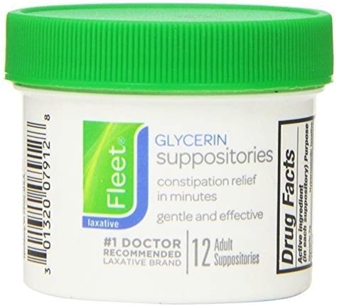 Fleet Glycerin Laxative Suppositories Walgreens 49 Off