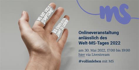 Livestream Zum Welt Ms Tag In Sterreich Am Mai