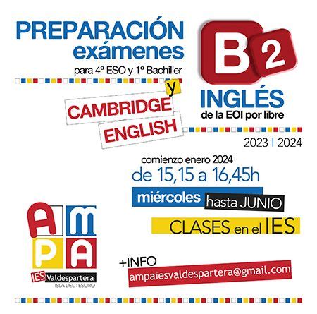 Preparaci N Ex Menes B Ingl S De La Eoi Por Libre Y Cambridge English