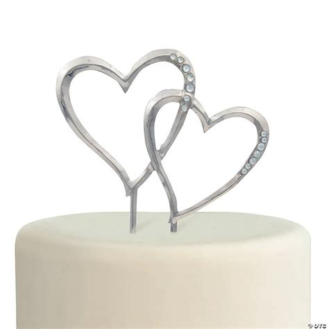 Traditional Hearts Wedding Cake Topper Oriental Trading Shop