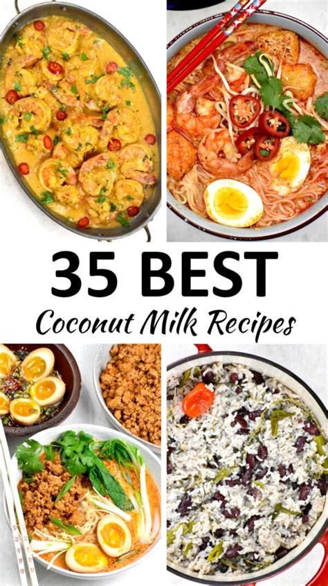 The 35 BEST Coconut Milk Recipes - GypsyPlate