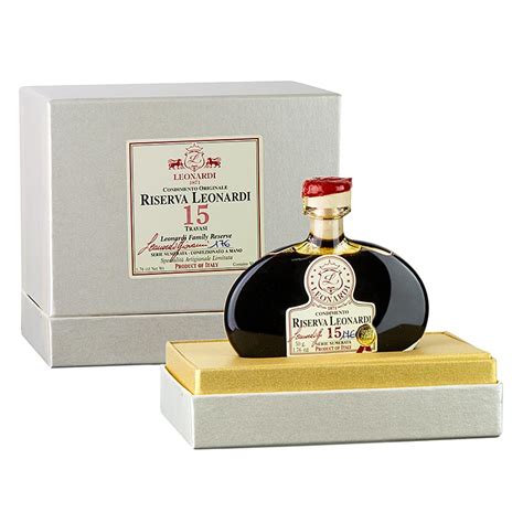 Leonardi Balsamic Liberty Riserva Condimento 15 Anos 50 Gramos Botella