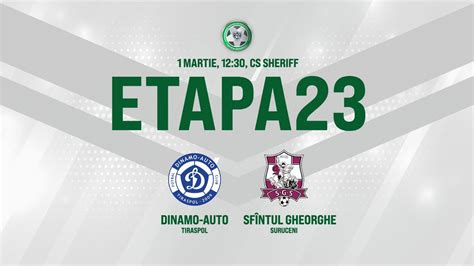 Live Divizia Na Ional Etapa Fc Dinamo Auto Fc Sf Ntul Gheorghe