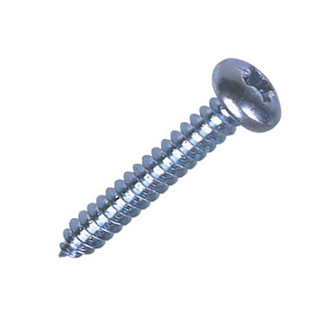 Pan Head Self Tapping Screw Bzp Pozi X Mm G X Welfix