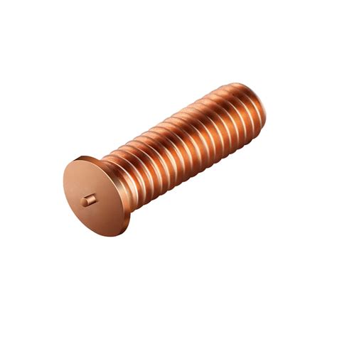 M X Steel Copper Plated Weld Stud Buy Weld Stud Steel Weld Stud