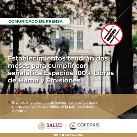 Cofepris On Twitter Establecimientos Tendrán Dos Meses Para Cumplir