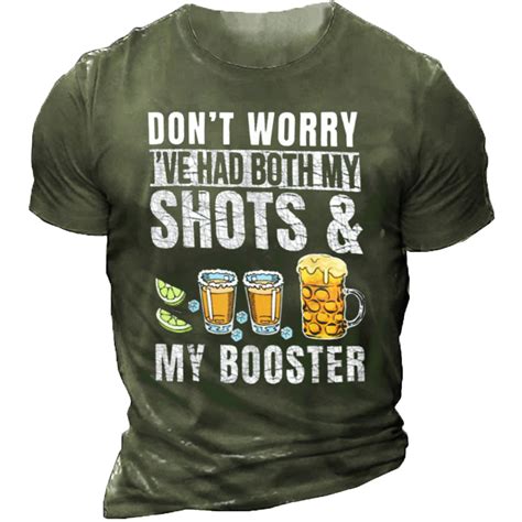 Don T Worry I Ve Had Both My Shots And Booster Funny Vaccine T Shirt