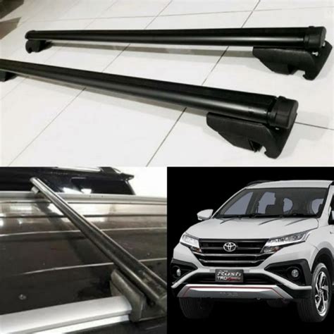 Jual All New Rush Terios Crossbar Roof Rack Bar Bagasi Atas