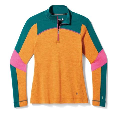 Smartwool Classic Thermal Merino Base Layer Colorblock Zip