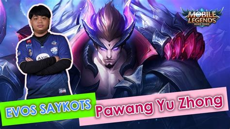 Build Item Yu Zhong Ala Evos Saykots, The Unkillable Dragon di EXP Laner!