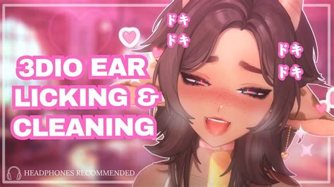 [spicy] Mommy Licks Your Ears Clean 3dio Asmr Youtube