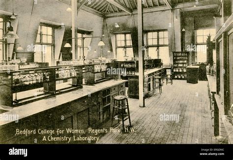 Chemistry Laboratory Bedford College For Women Regents Park North