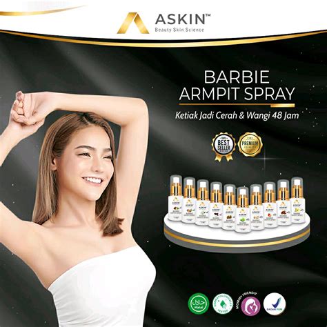 Jual Askin™ Barbie Armpit Spray Di Seller Askin Id Rangkah Kota