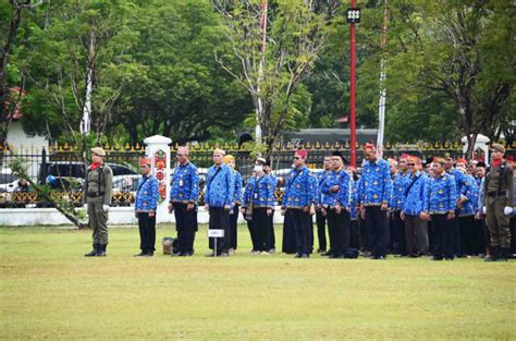 Kadinkes Dan Asn Dinkes Mengikuti Upacara Peringatan Hari Jadi Ke