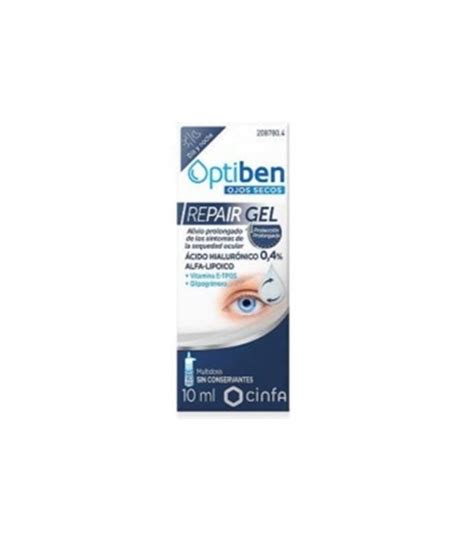 OPTIBEN OJOS SECOS REPAIR GEL MULTIDOSIS 10 ML