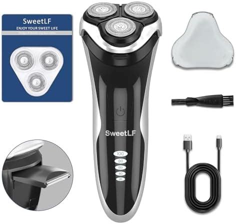 Amazon SweetLF Men S Electric Shaver Replacement Shaving Heads Fit