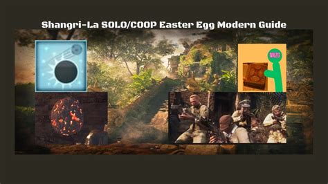 Solo Coop Shangri La Easter Egg A Modern Guide Youtube