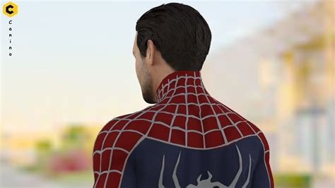 Tobey Maguire From Spiderman 3D Model Animated Rigged CGTrader