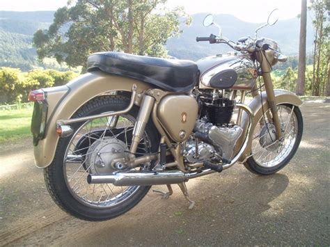 1956 BSA A10 Gold Flash Classic Motorcycle Pictures