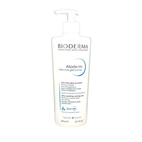 Bioderma Atoderm Intensive Gel Crème Soin Frais Ultra Apaisant 500ml