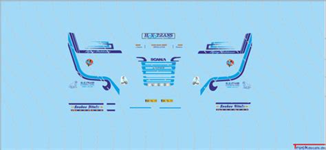 Hovotrans Scania R Tl Snake Truckdecals