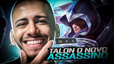 O Novo Assassino Mais Forte Da Jungle Talon Chegou Lol Wild Rift