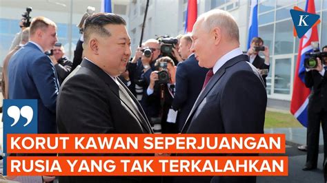 Jelang Kunjungan Putin Ke Korut Kim Jong Un Klaim Jadi Rekan Rusia