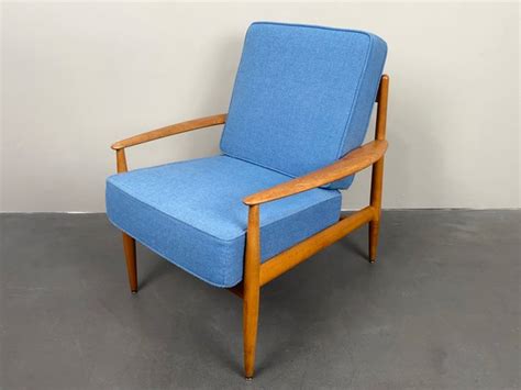 Fauteuil En Teck Par Grete Jalk Pour France S N Danemark S En