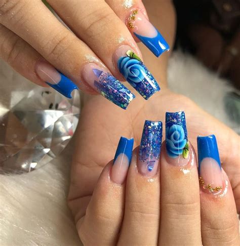 Unhas decoradas em azul 60 inspirações e tutorias para explorar o tom