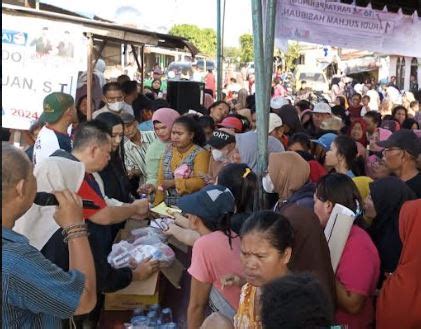 Gelar Bazar Minyak Goreng Murah Caleg Perindo Rudi Zulham Harga Di