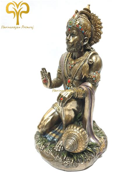 Hanuman Statue Lord Hanuman Statue 7.5inch Religious & | Etsy