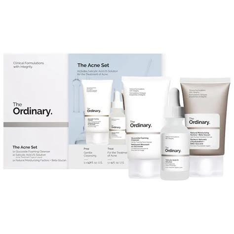 The Ordinary The Acne Set Essentials Hub