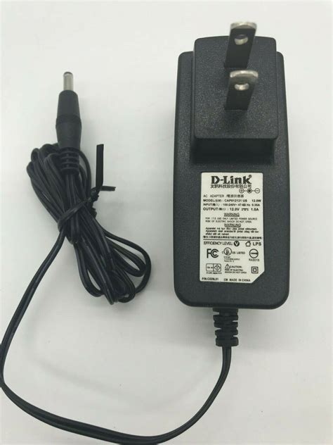 D LINK CAP012121 US AC DC ADAPTER 100 240V 47 63 Hz 12 0V 1 0A EBay