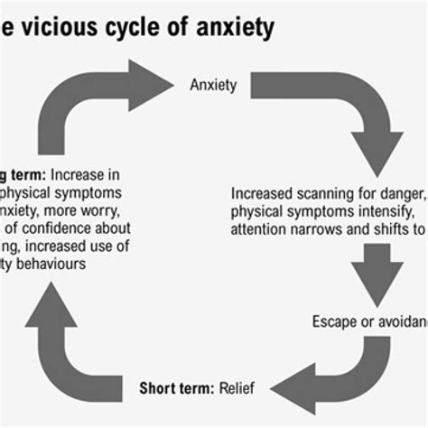 The vicious cycle of anxiety - Orchard Valley Counselling Services