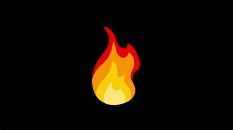 Flames Fire Animation 2d Illustration Stock Footage Video (100% Royalty ...