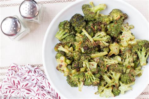 Easy And Simple Roasted Broccoli And Stems Recipe Eat Simple Food