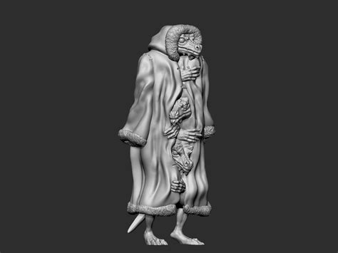 3d File Three Kobolds In A Trench Coat 3d Print Model・3d Print Design