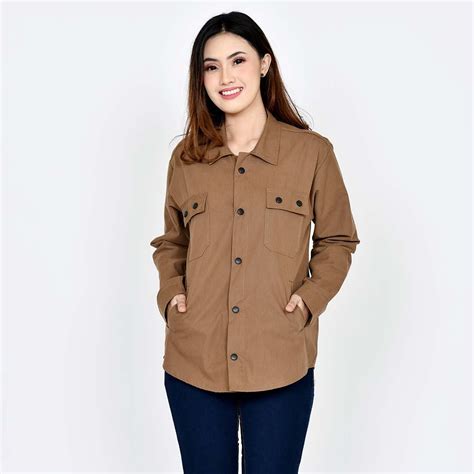 Jual Semi Parka Wanita Kekinian Emoline