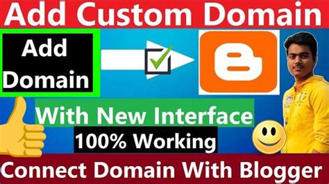 How To Add Custom Domain On Blogger With Freenom Blogger New