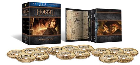 The Hobbit The Motion Picture Trilogy [15 Disc Blu Ray Boxset