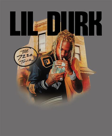 Lil Durk Announces The 7220 Tour Front Digital Art By Franco Garza Pixels