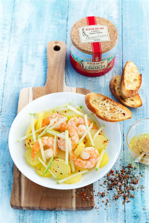 Recette De Salade De Pommes De Terre Crevettes Et Pommes Granny