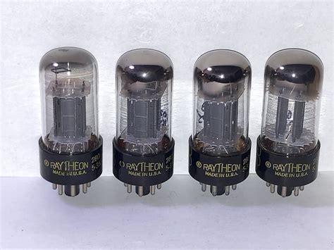 Raytheon Sn Gtb Ecc Sn Tubes Matched Quad Nos Reverb Uk