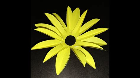 Diy Paper Sunflower Youtube