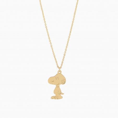 Collier SNOOPY Titlee Paris X Peanuts Bijoux Haute Fantaisie