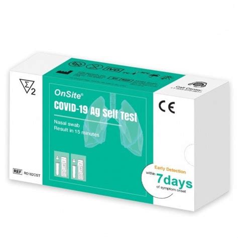 Twin Pack Onsite Covid 19 Rapid Antigen Test Kits 2 Pack Tobe Healthcare